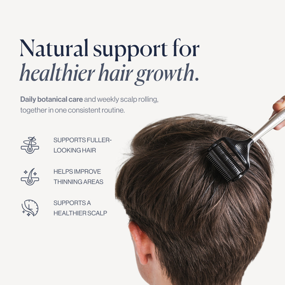 Scalp Roller 2.0 natural support for healthier hair growth
