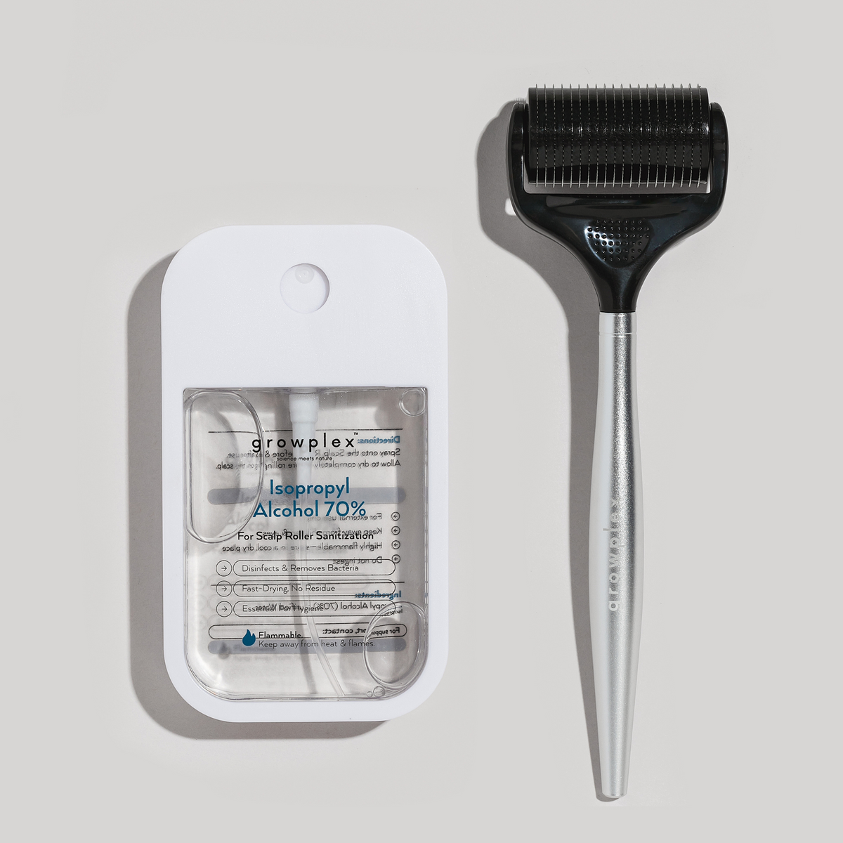 Scalp Roller 2.0 + Sanitizer
