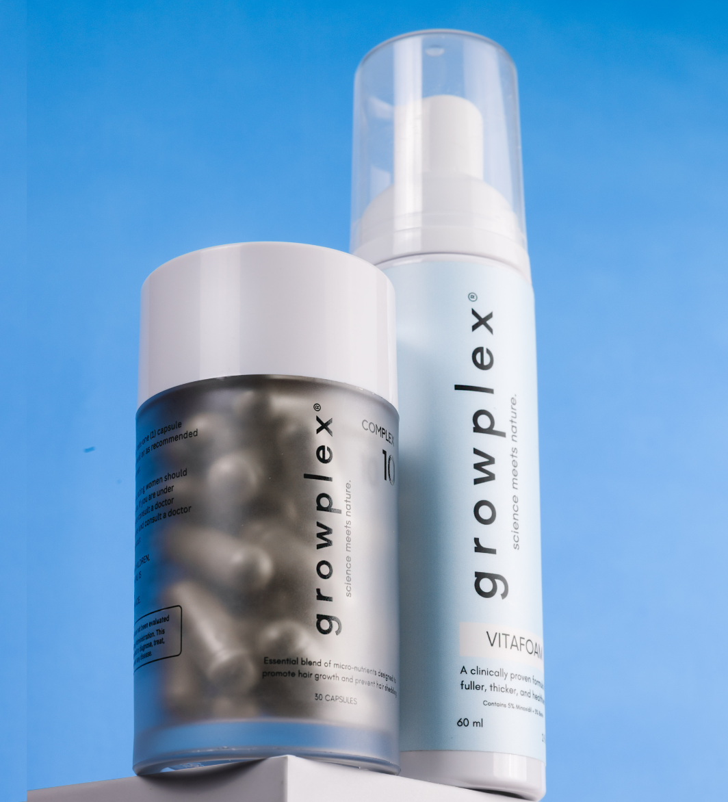 Growplex Shampoo Hair Loss Prevention Kit – Growplex
