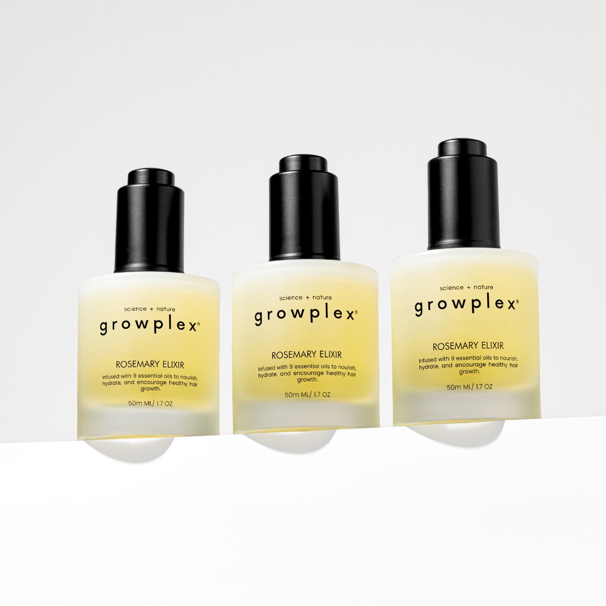 Growplex Shampoo Rosemary Elixir - 100% Natural Hair Loss Solution