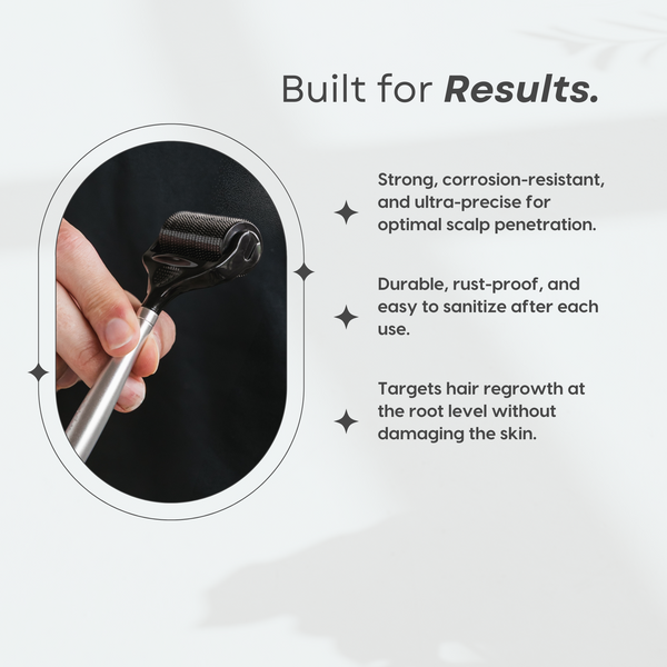 Scalp Roller 2.0 + Sanitizer