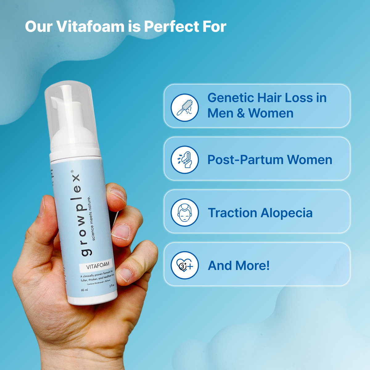 VITAFOAM ™ Hair Growth Formula
