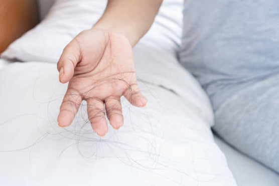 On the pillow